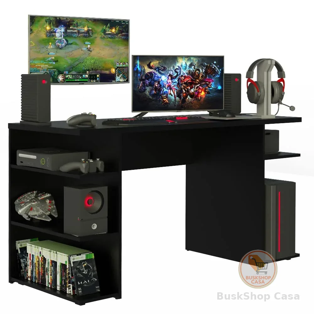 Mesa Gamer Madesa 9409 - Preto