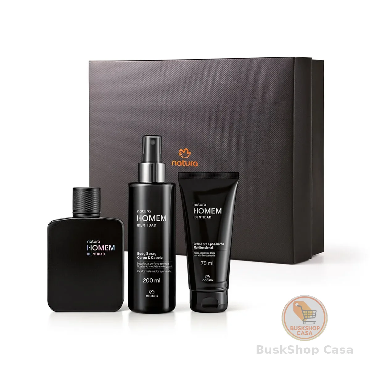 Presente Natura Homem Identidad Completo