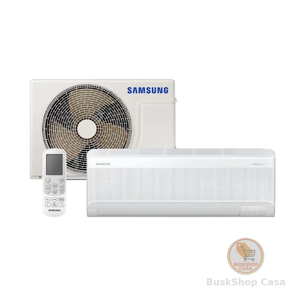 Samsung Ar Condicionado Split Inverter Samsung WindFree AI 18000 BTU/h Frio AR60F18D1AWNAZ - 220 Volts