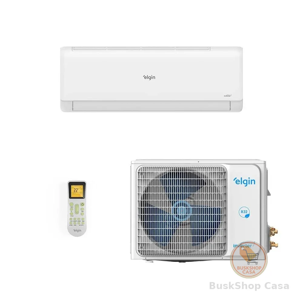 Ar Condicionado Inverter Elgin High Wall Eco Iii Wifi 12.000 Btus Frio 220v