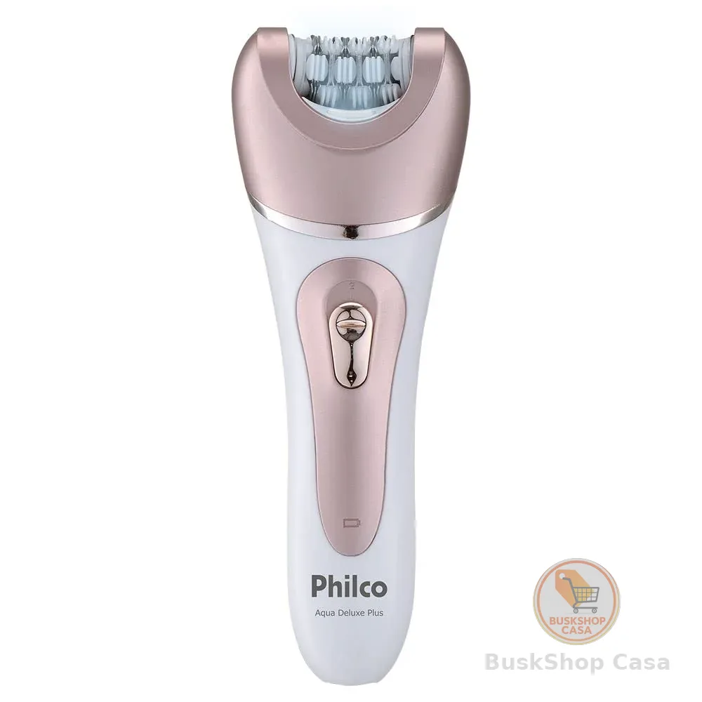 Depilador Philco PDP02R Aqua Deluxe Plus 9 em 1 Sem Fio Bivolt