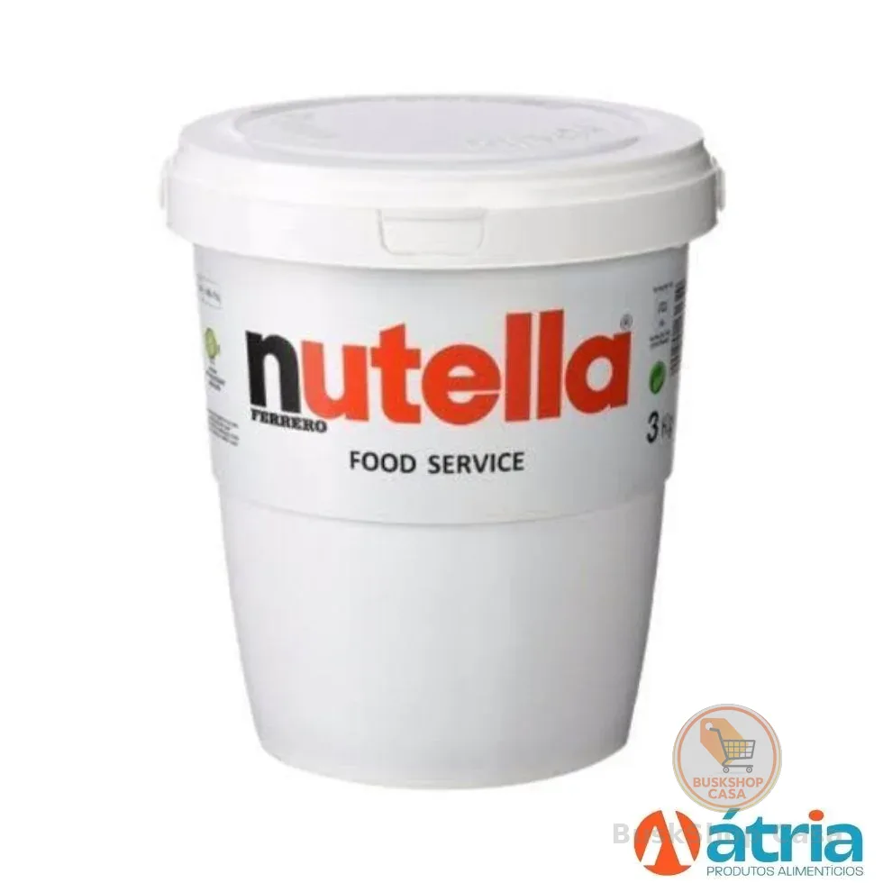 Nutella 3kg Balde - Ferrero