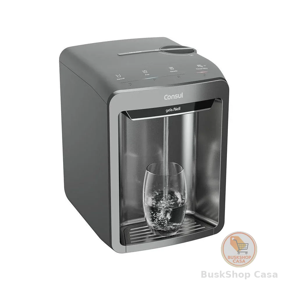 Purificador de Água Consul Refrigerado Eletrônico CPB33AF Cinza Bivolt