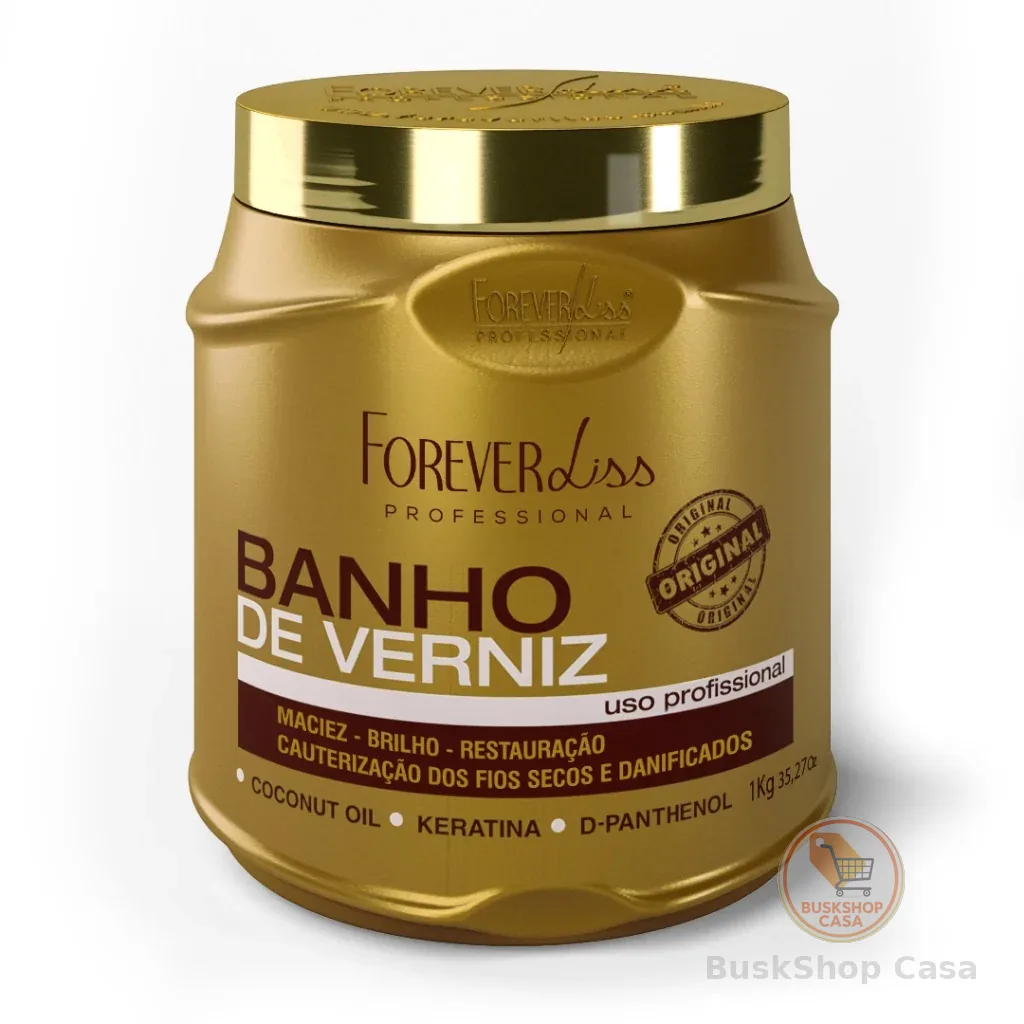Máscara Banho De Verniz Forever Liss 1Kg