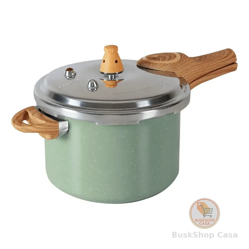 🧡 Panela De Pressão Brinox Indução Antiaderente Verde Botanika