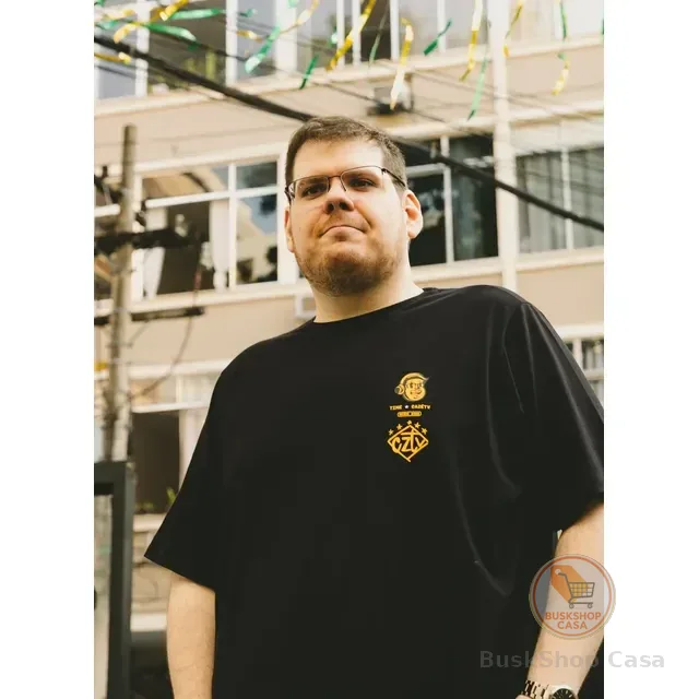 🛍️Camisa Preta Traje Cazétv