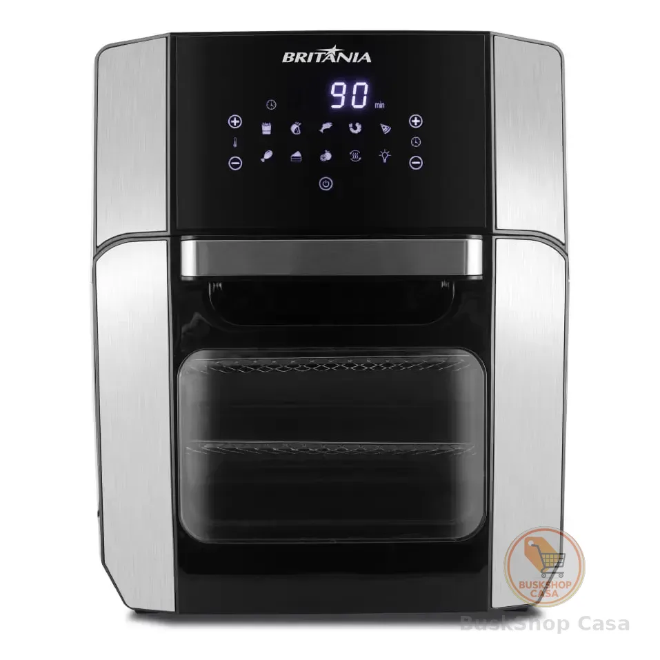 Fritadeira Air Fry Oven Bfr2100p 12 Litros 1800w Britânia Preto 127v