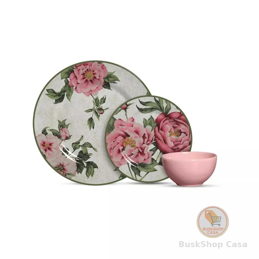 Aparelho de Jantar 12 pçs Peonia Alleanza