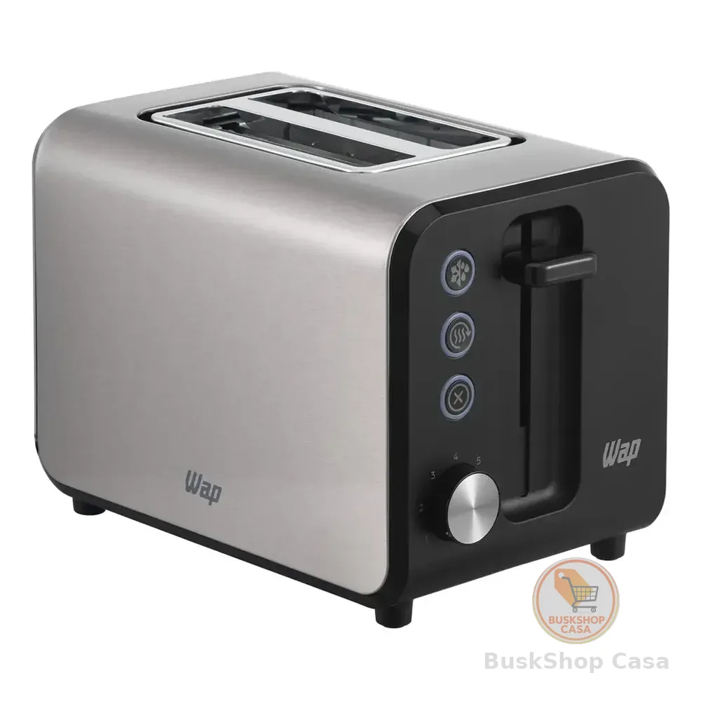 WAP Cozinha WTE1 Cor Preto e Inox Torradeira Elétrica