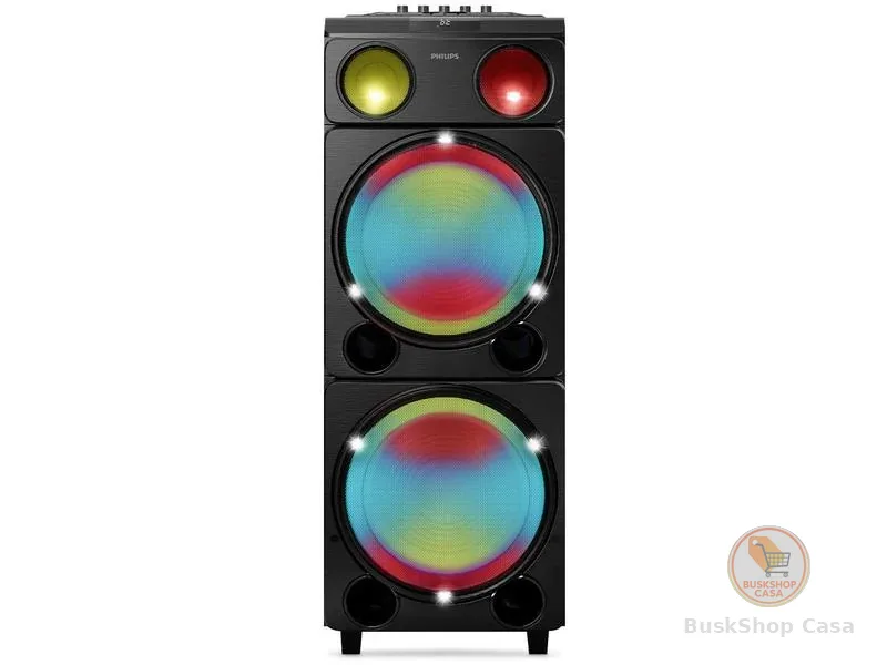 Caixa de Som Torre Philips TAX5509/78 Party Speaker 2400W