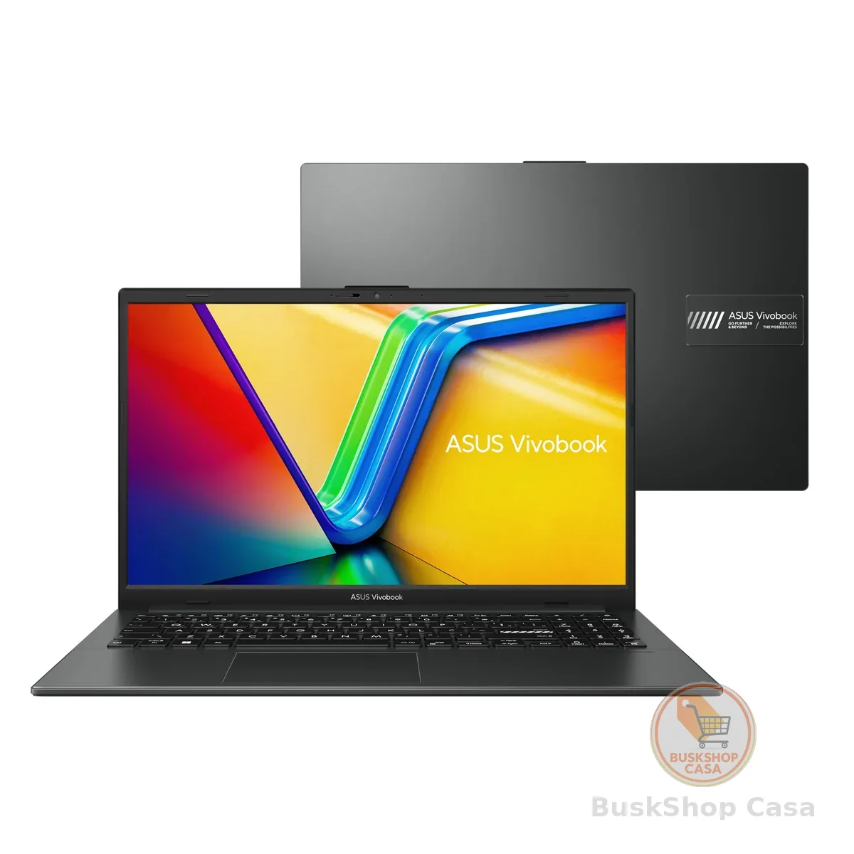Notebook ASUS VivoBook Go 15, AMD RYZEN 5 7520U, 8/512GB SSD, KeepOS, 15,6" FHD - E1504FA-NJ732