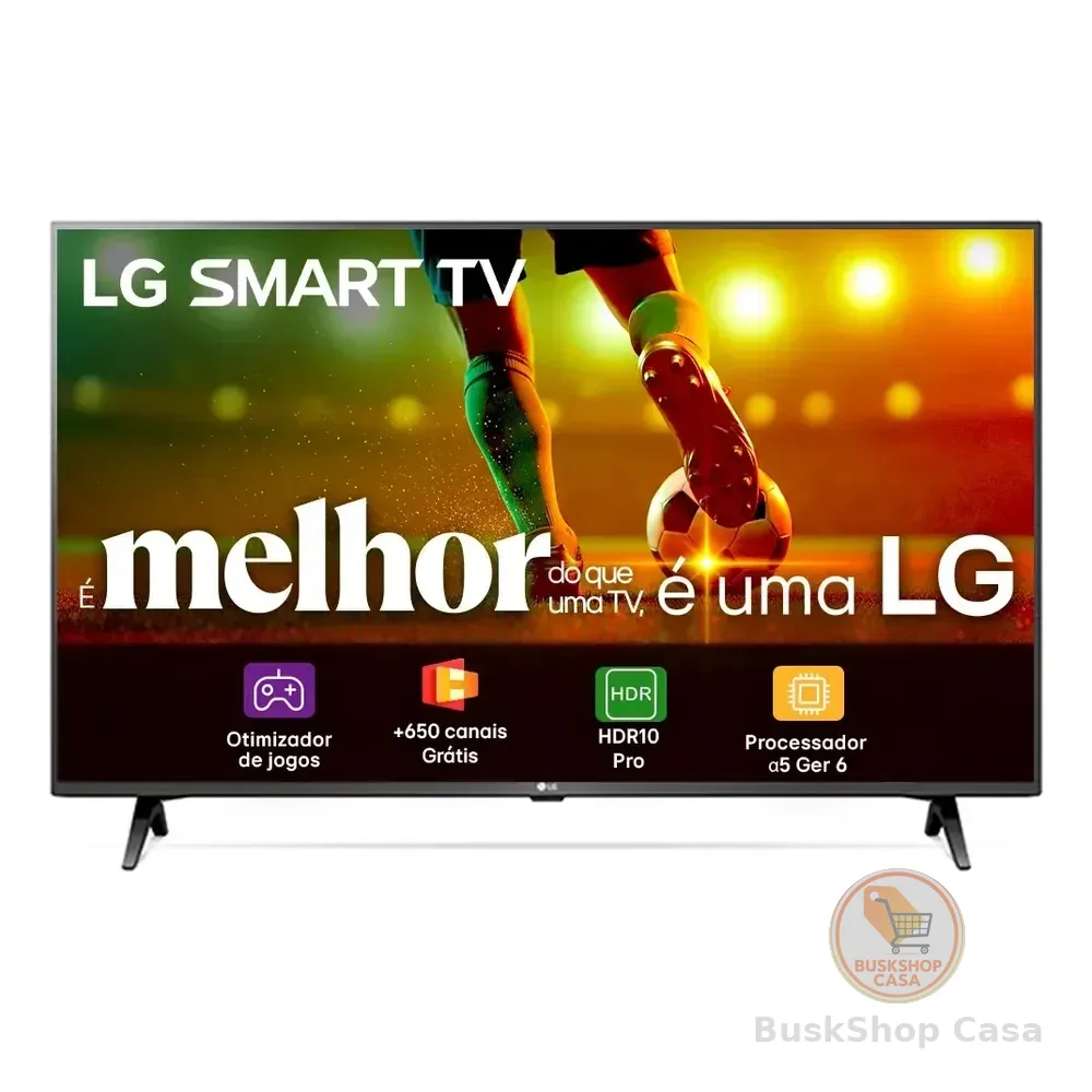 Smart Tv LG 43 Full Hd, Processador A5 Ger6, Ai, Alexa E Webos 23 - 43lr6700psa