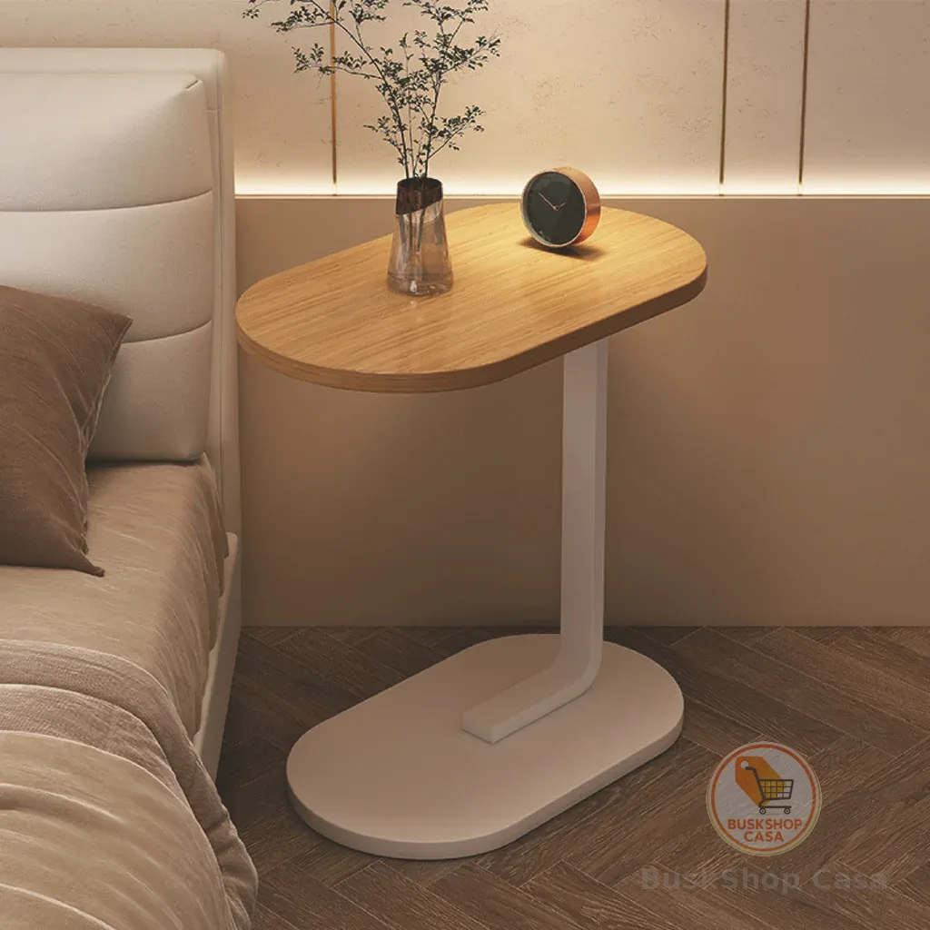 Mesa lateral de apoio sofá moderna mdf resistente  Suporte para notebook