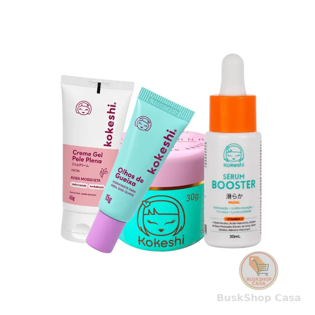 Kit Rejuvenescimento Diurno + Pele de Porcelana Kokeshi