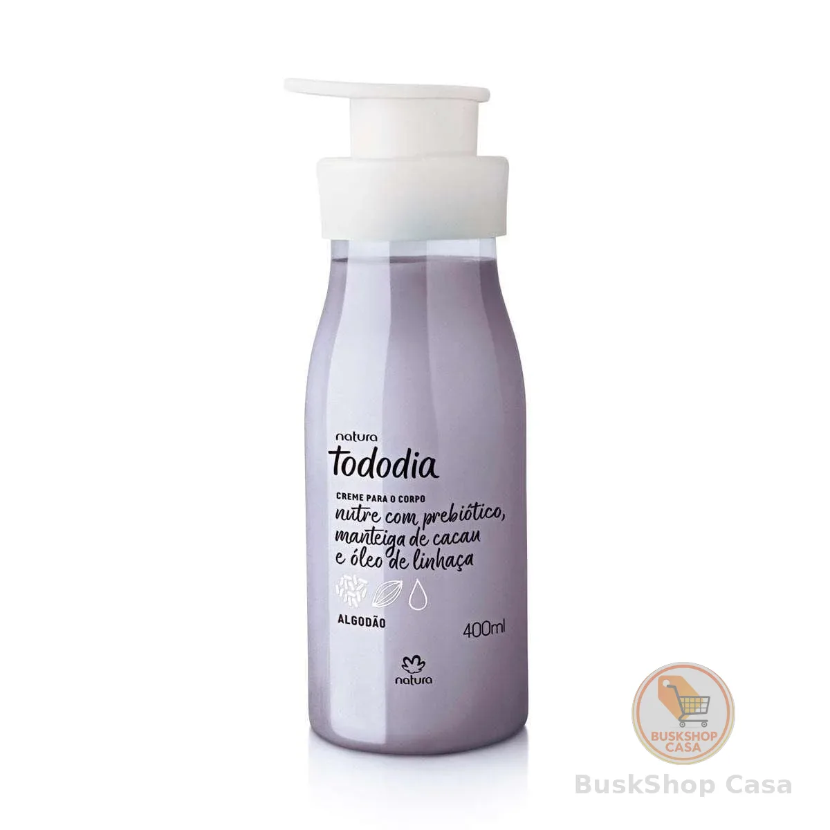 Creme Desodorante Nutritivo Para o Corpo Tododia Algodão