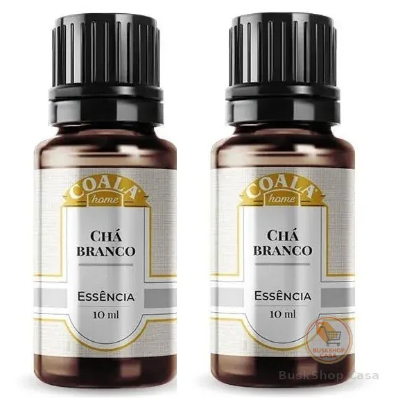 2 Unidades Essência Chá Branco Coala 10ml