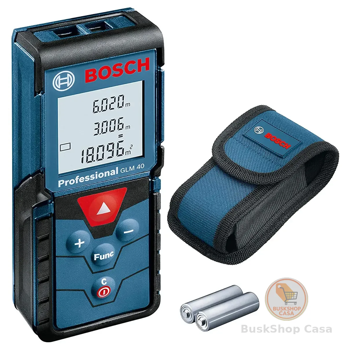 Bosch Trena Laser GLM 40 alcance 40m com bolsa protetora