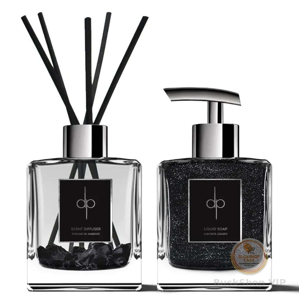 Kit Black Tourmaline (Proteção e Bem-Estar) – Aromatizadores para Casa | Presentes I Di Piettro