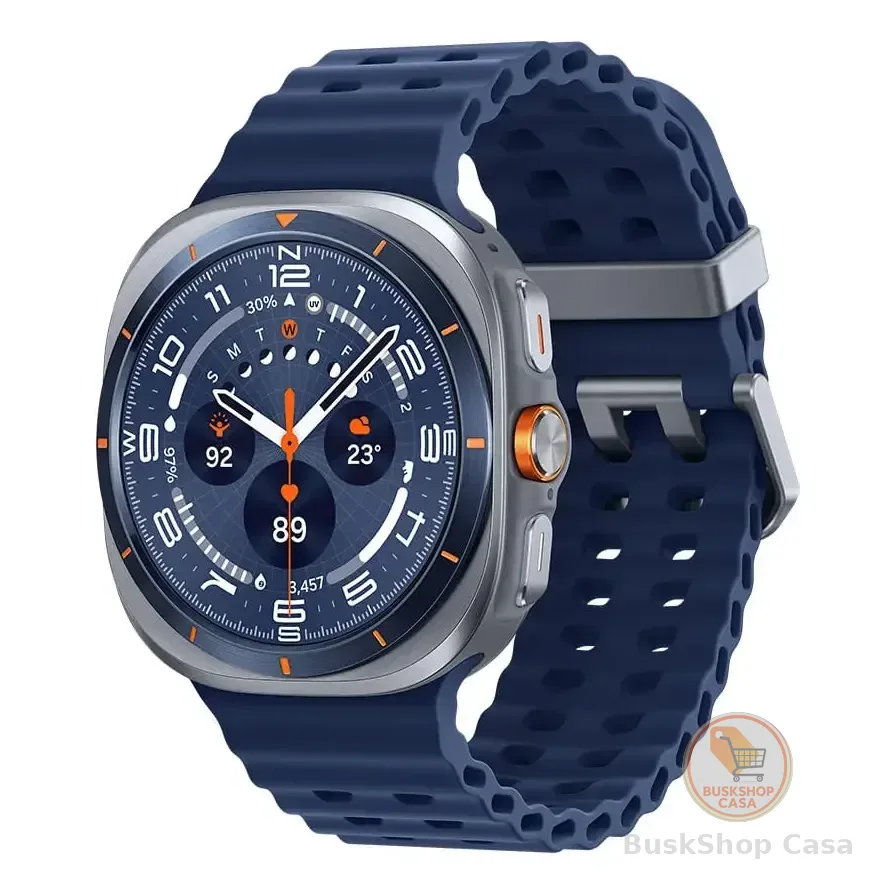 Samsung Galaxy Watch Ultra 2025 Smartwatch 47mm Lte, Galaxy Ai, Titânio Aeroespacial Titânio Azul