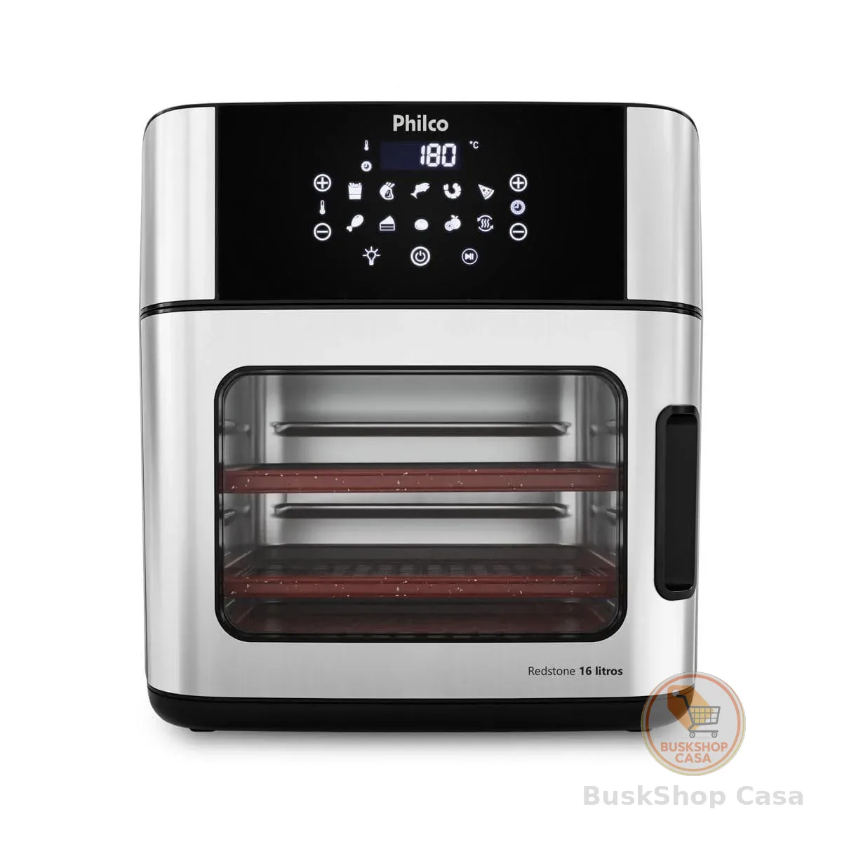 Air Fryer Philco 16L 4 em 1 Painel Digital PAF16A 220V