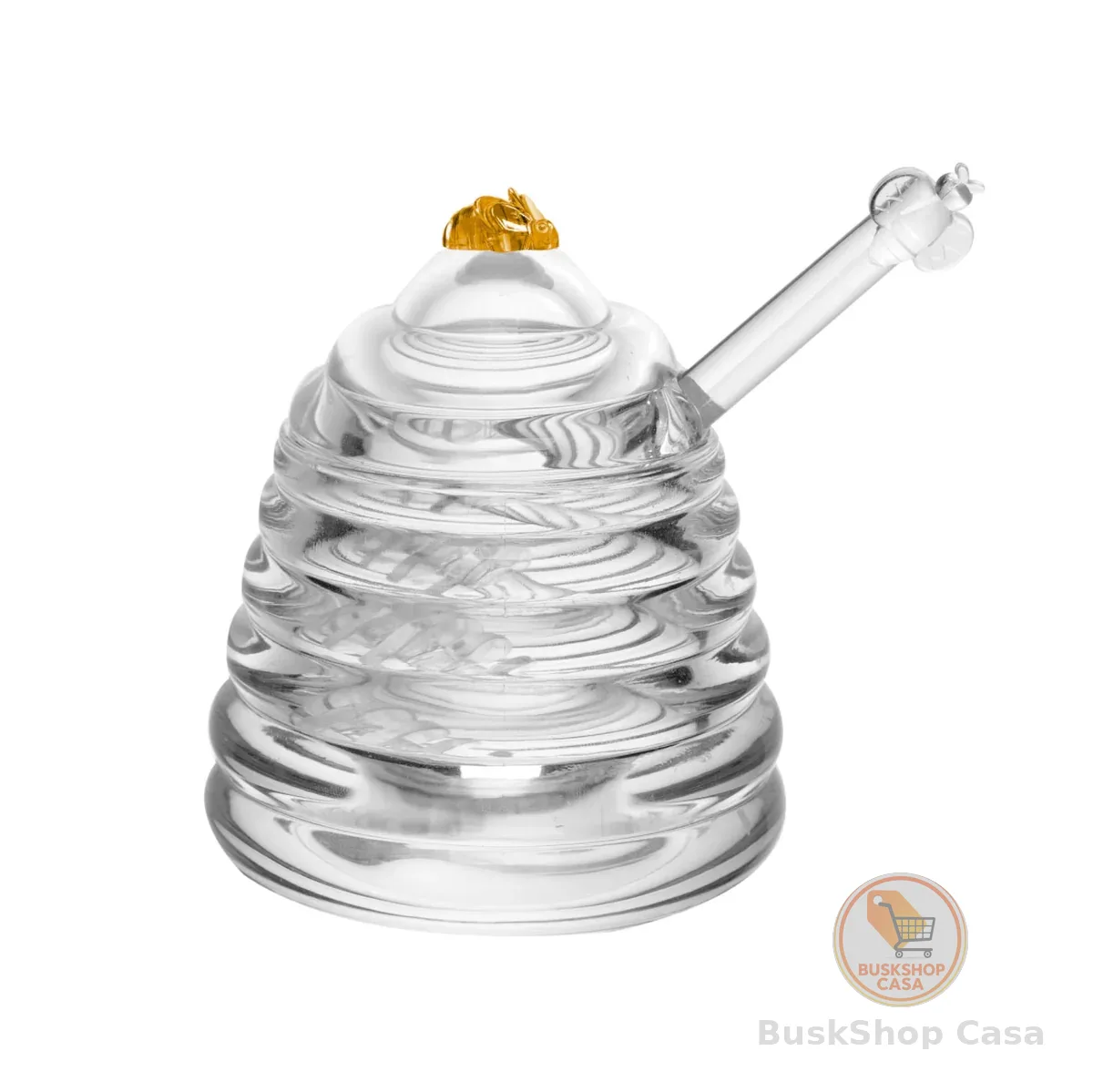 LYOR - Meleira de Cristal Ecológico Little Bee 9cm x 9cm x 9,5cm