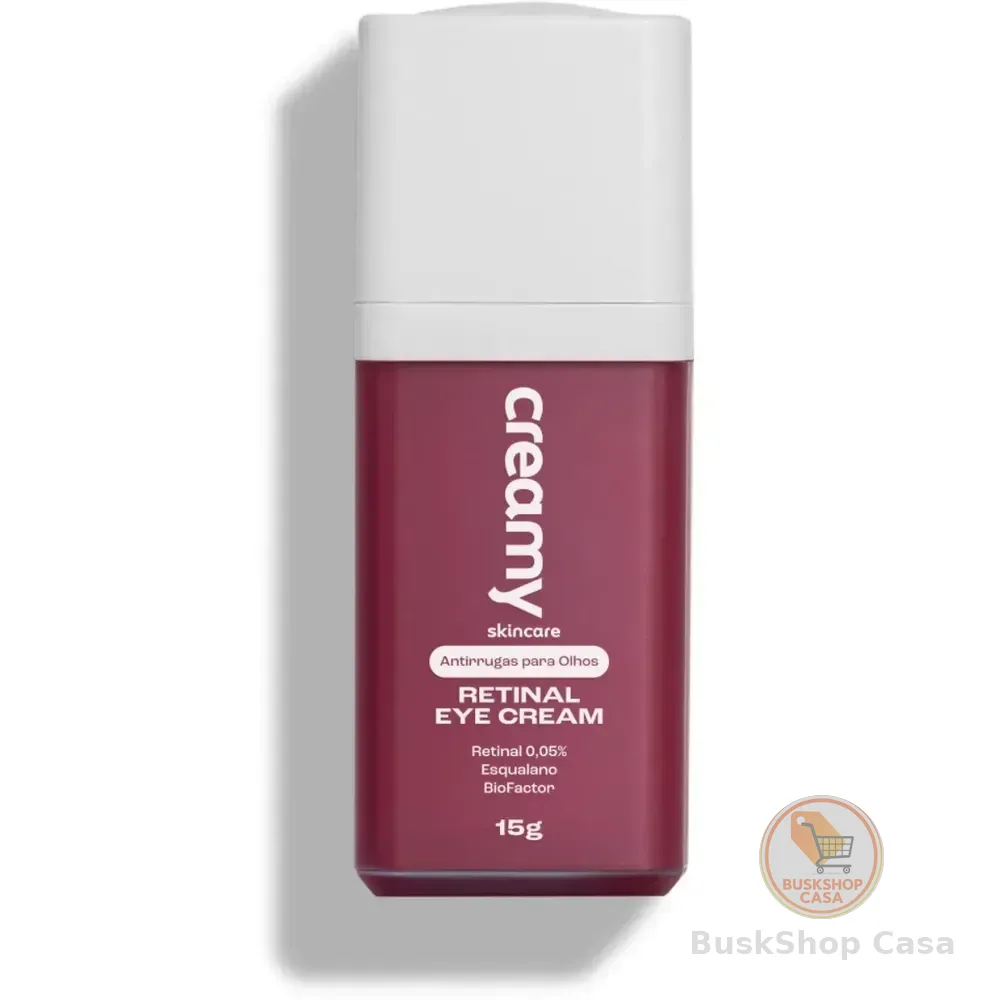 🛍️Creamy Skincare Creme Retinal Eye Cream 15g | Reduz Rugas E Linhas, Atenua Olheiras, Promove Firmeza, Renovação Celular | Todos Os Tipos De Pele, N...