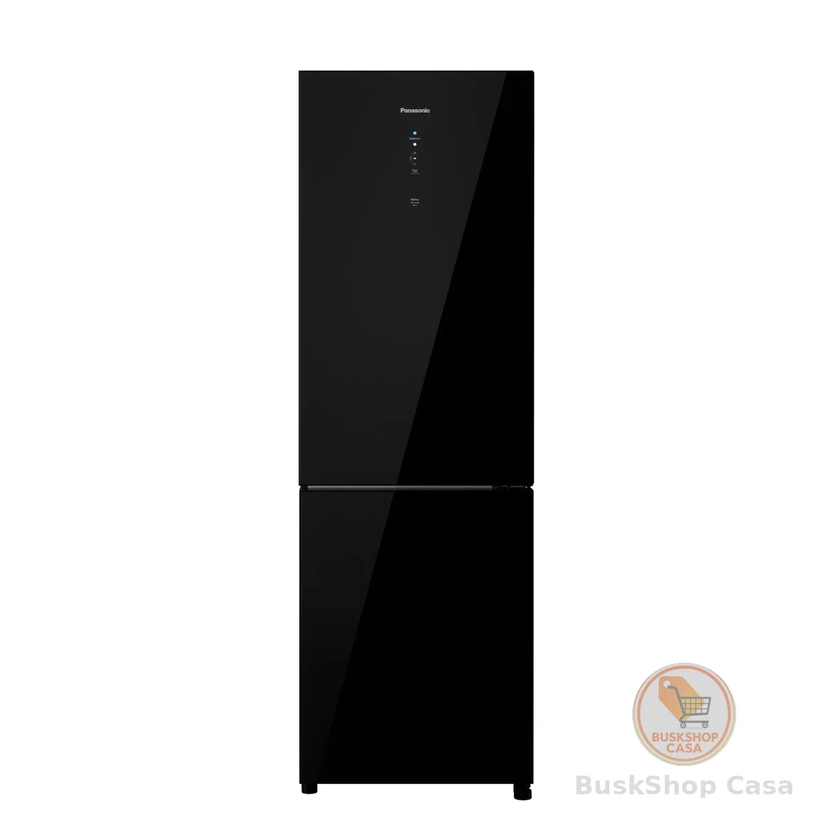 Geladeira Intuitive+ Panasonic BB41 Frost Free Inverter 407L Black Glass - NR-BB41GV2B 127V