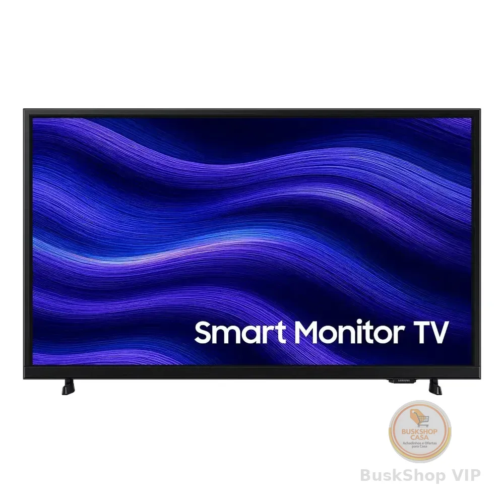 Samsung Smart Monitor Tv 43 , Hd, Plataforma Tizen Preto 127/220v
