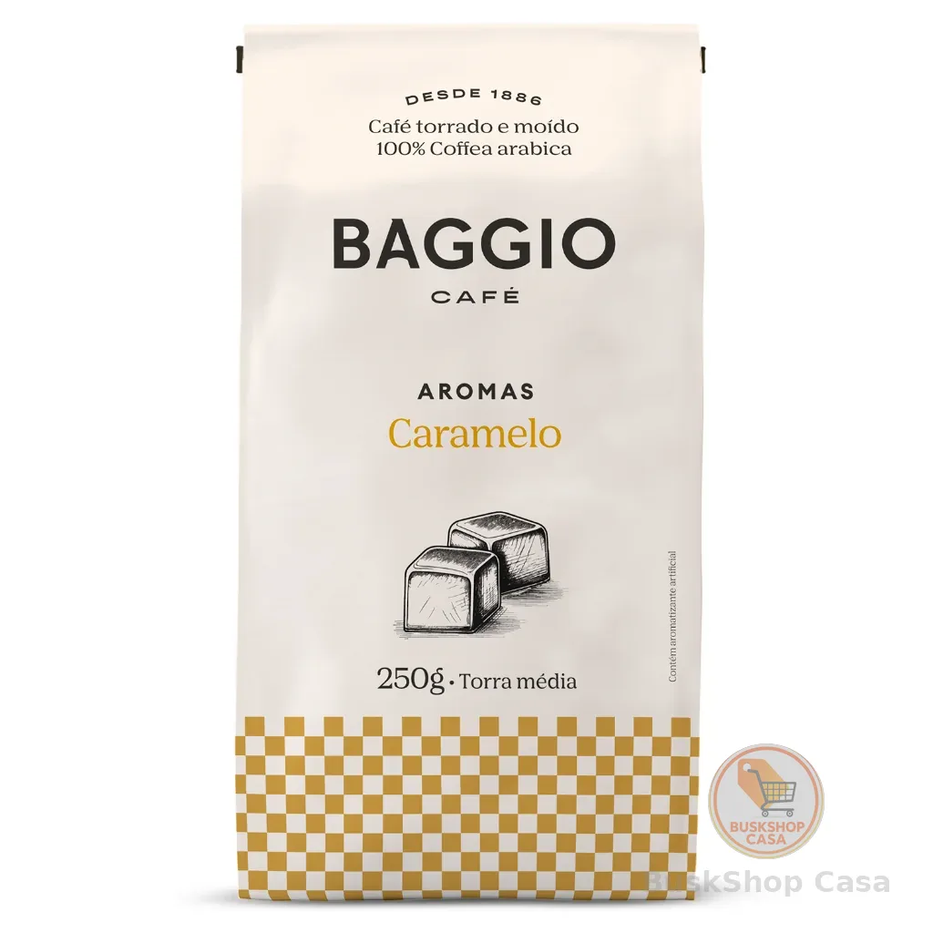 Baggio Café - Café Torrado e Moído Aromas Caramelo 250g