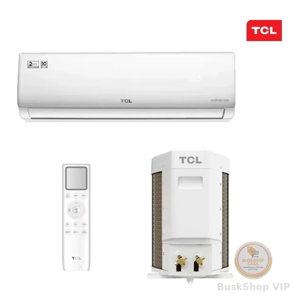 Ar Condicionado TCL Split Hi Wall Elite Inverter 12.000 Btus Tac-12csgv-inv Frio 220v