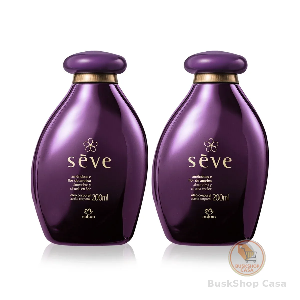 Kit Sève Amêndoas e Flor de Ameixa (2 produtos)