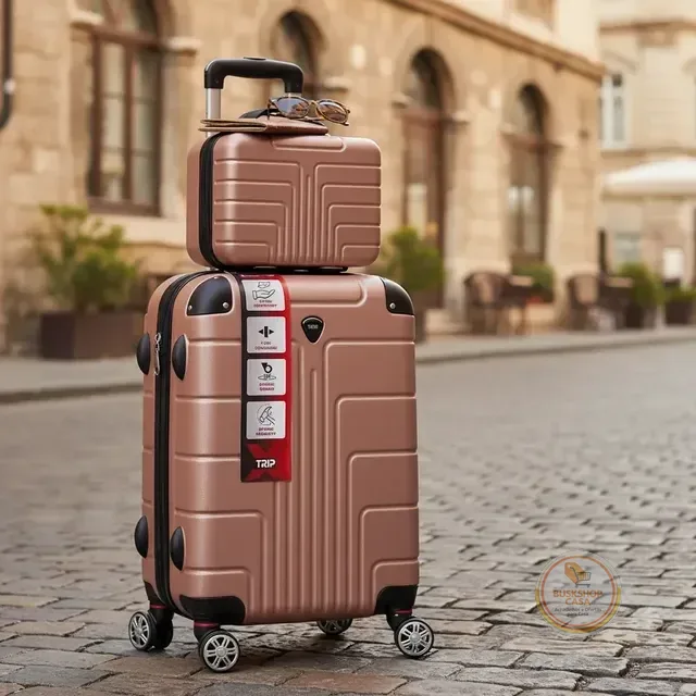 Kit Mala De Viagem Bordo 10kg Anac Frasqueira Média Tripx