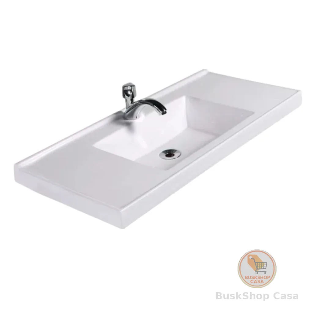 Pia Cuba Para Banheiro Lavabo Moderno Resistente Tamanho Universal