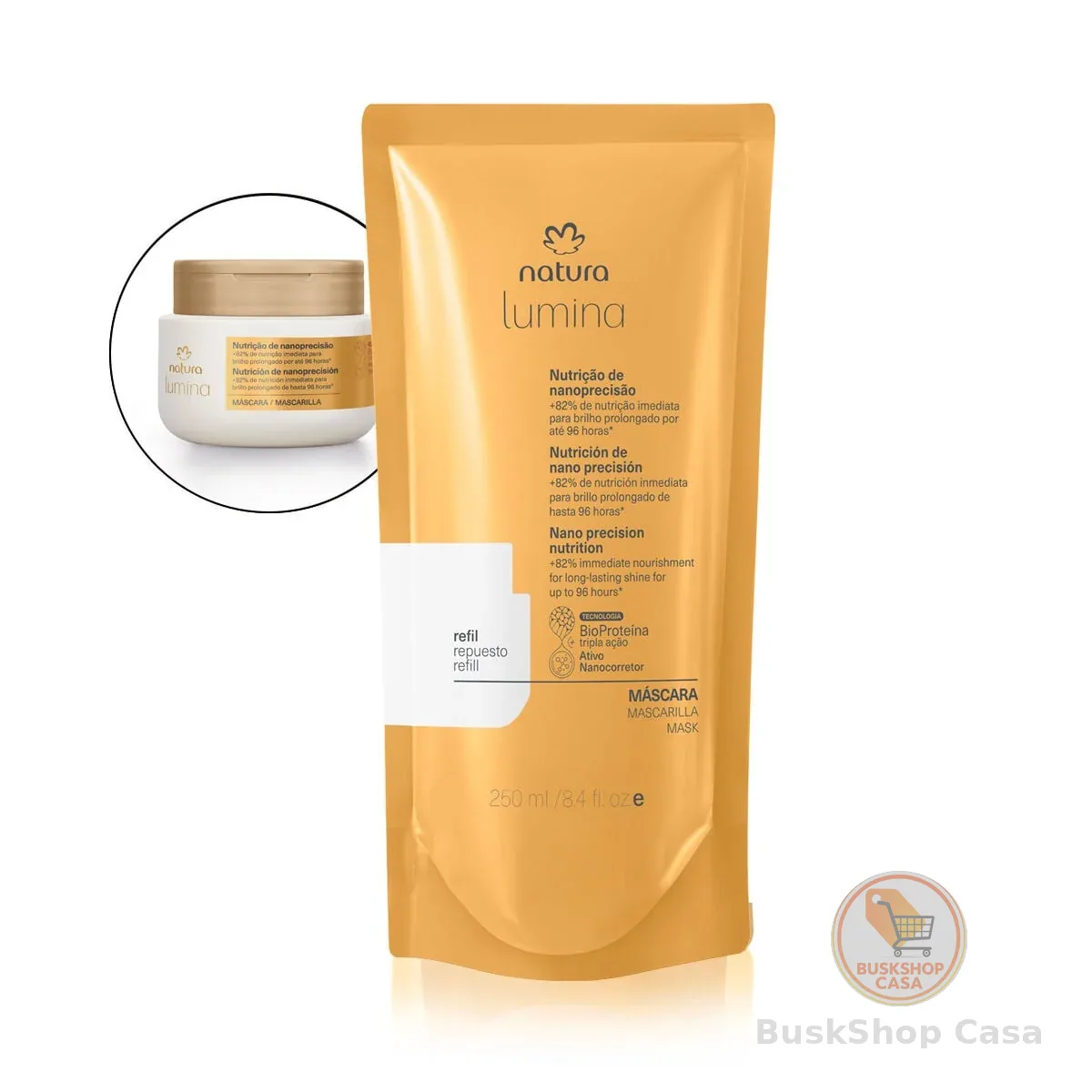 Refil Máscara Lumina Nutrição de Nanoprecisão