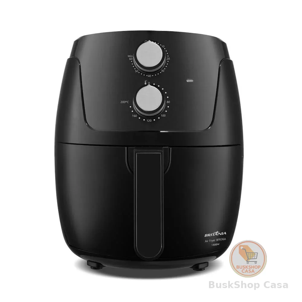 Fritadeira Elétrica Britânia BFR36A Silverstone 4,2L 1500W Air Flow Preta
