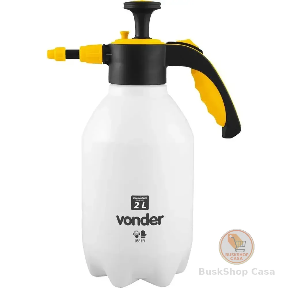 Pulverizador 2 Litros Compressão Prévia Vonder Branco