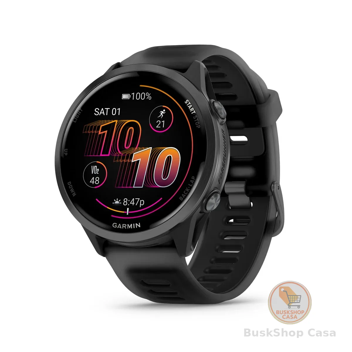 Garmin Relógio Forerunner 570 com Monitor Cardíaco de Pulso e GPS
