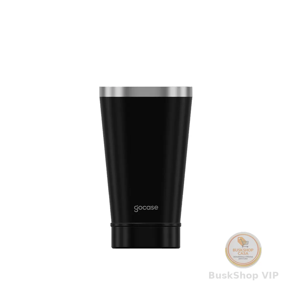 Outlet Copo Térmico Gocase Leves Defeitos Aço Inox 470ml