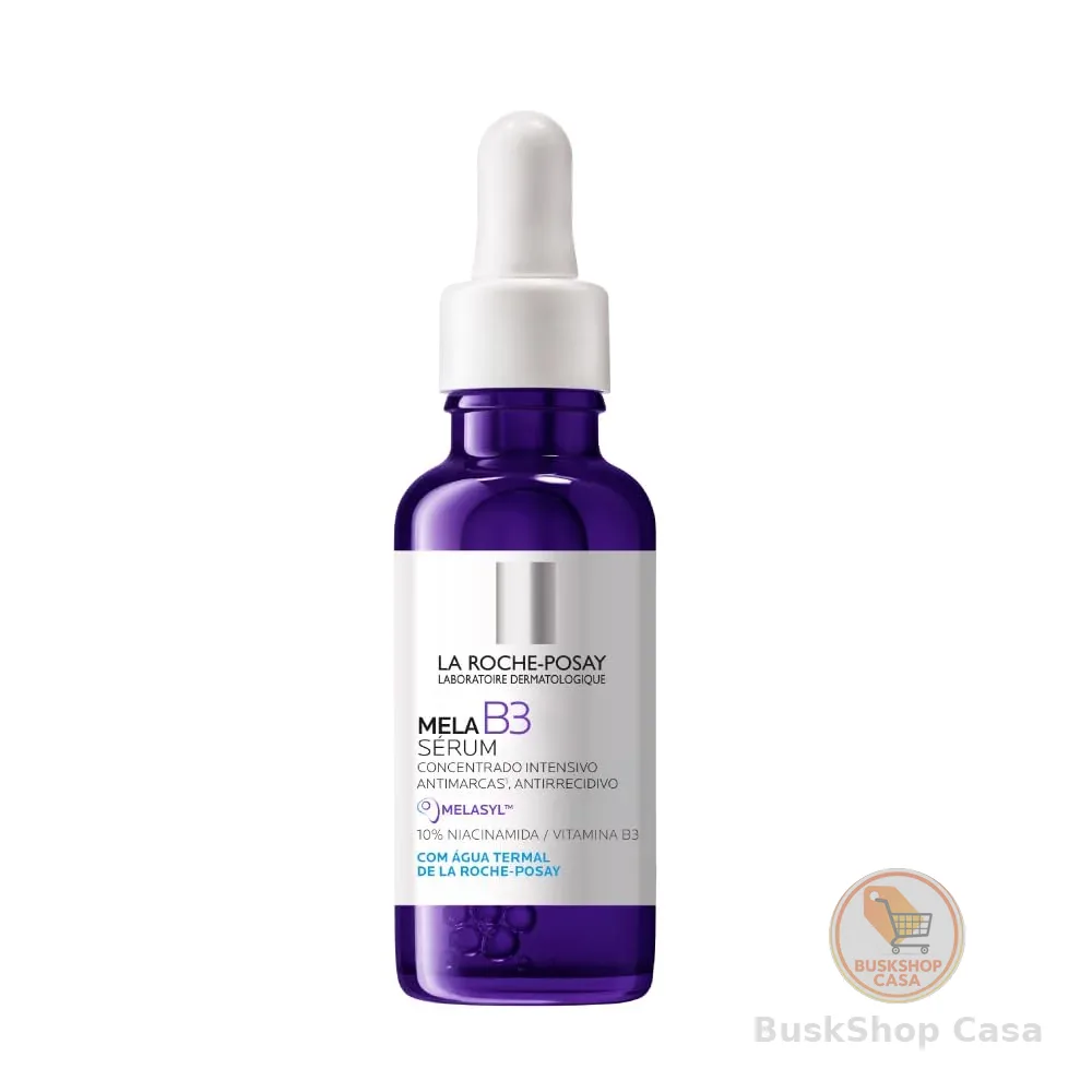 La Roche-Posay Mela B3 Sérum Antimanchas Concentrado, com Novo Ativo Melasyl™ e 10% Niacinamida, Corrige Manchas Solares e Pós-Acne, Previne Reaparecimento, 30ml