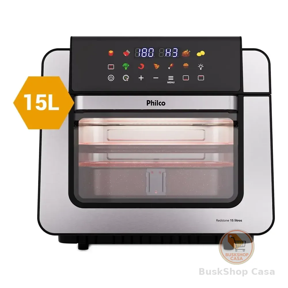 Air Fryer Oven Philco Paf15b 15l Dupla