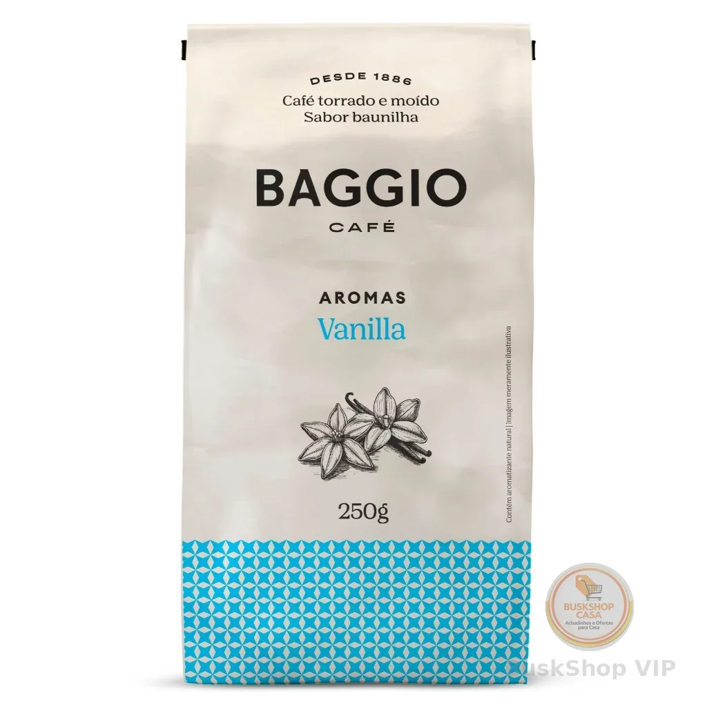 Café Baggio Torrado E Moido Aroma Vanilla - 250g