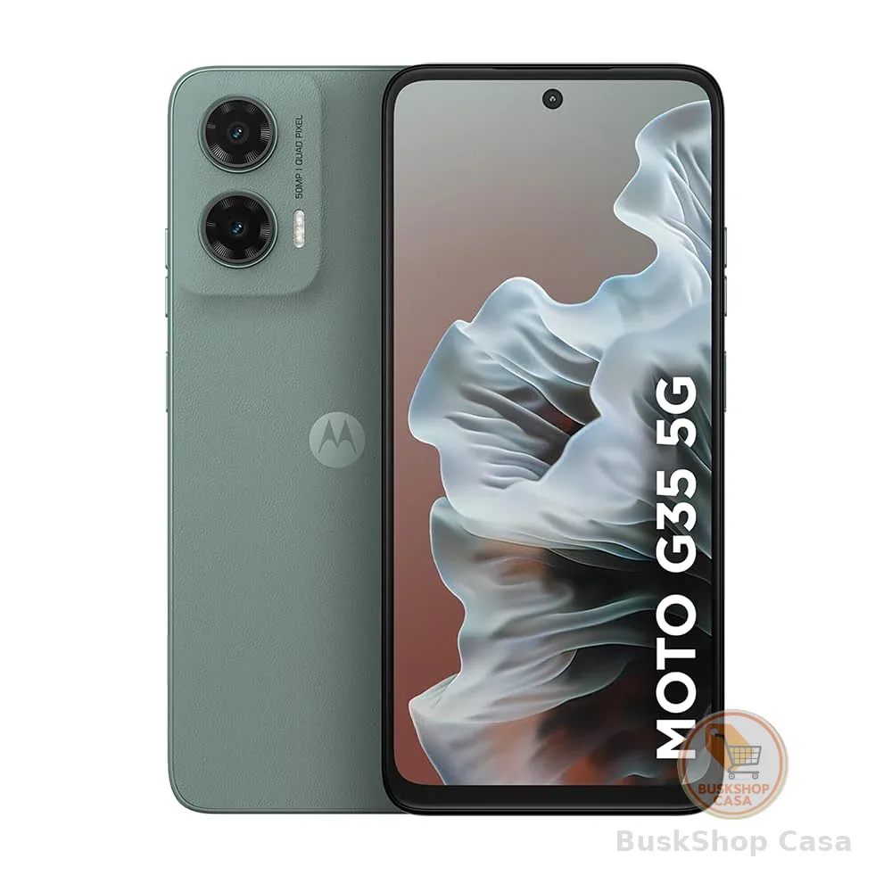 Smartphone Motorola Moto g35 5G - 256GB 12GB (4GB RAM+8GB Ram Boost) e Camera 50MP com AI NFC Tela 6.7" com Superbrilho - Cinza Vegan Leather
