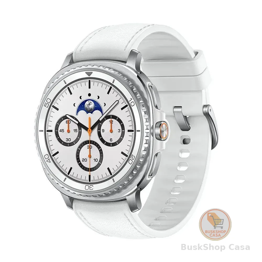 Samsung Galaxy Watch8 Classic Smartwatch 46mm LTE, Galaxy AI - Branco