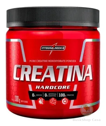 Creatina 300g Integral medica Hadcore Monohidratada Pura - Integralmédica