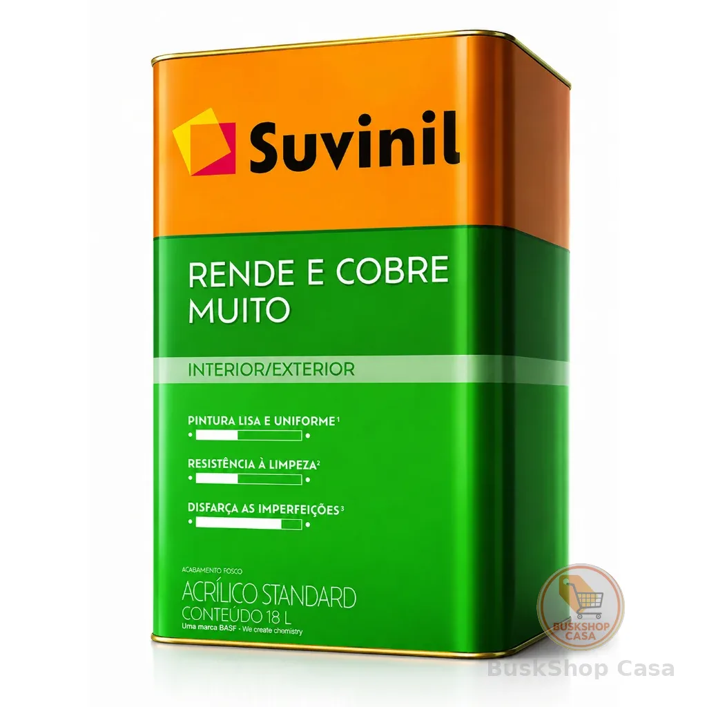 Tinta Rende & Cobre Muito Cores Básicas18L Suvinil
