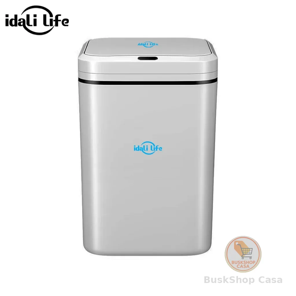 Lixeira Sensor Automática Inteligente de Banheiro Cozinha Escritório Capacidade 16 Litros IDALI LIFE