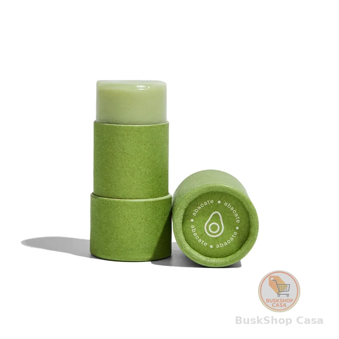 B.O.B Bars Over Bottles Lip Balm Abacate | Natural, vegano, livre de crueldade, sustentável, livre de plástico, waterless, hidrata e repara a pele dos lábios