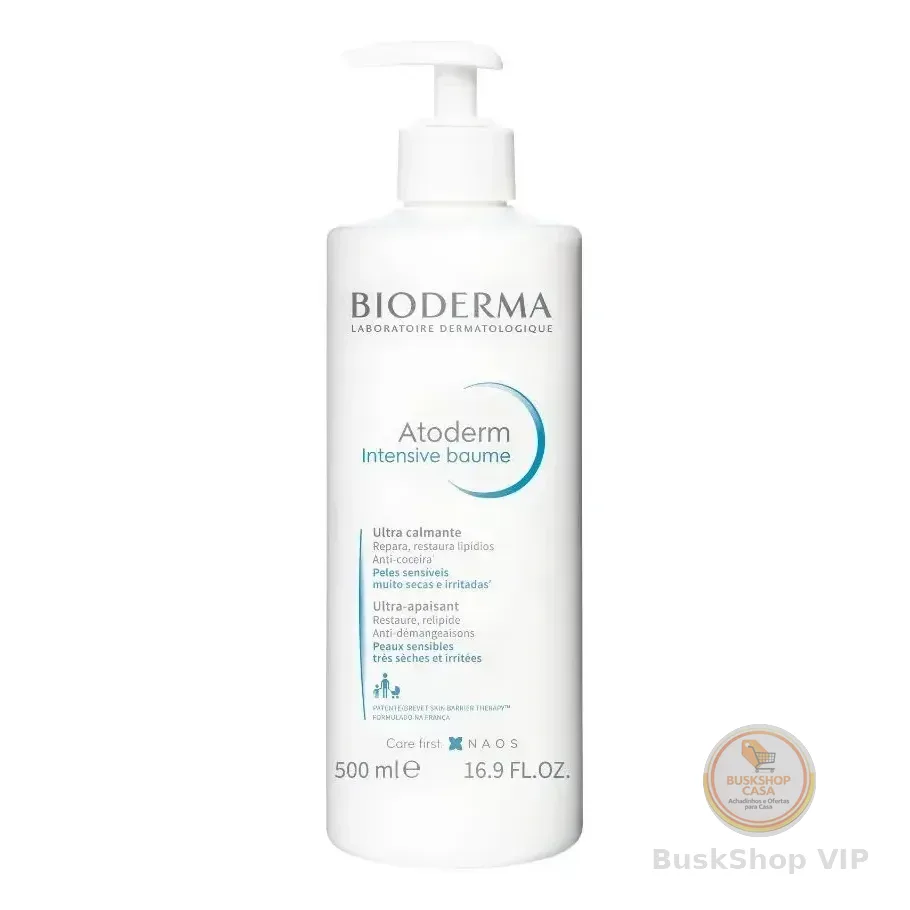 Hidratante Corporal Bioderma Atoderm Intensive Baume 500ml Sem Fragrância