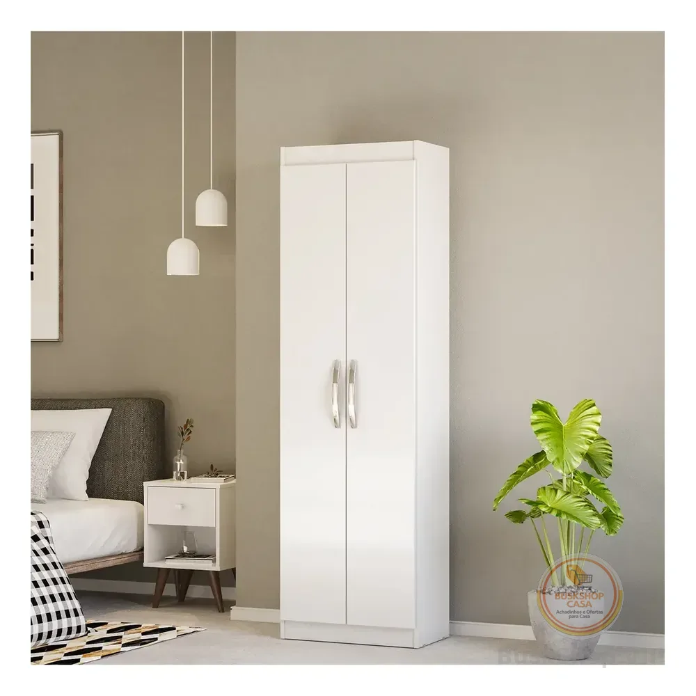 Armário Organizador Multiuso 5 Prateleiras Cor Branco Branco