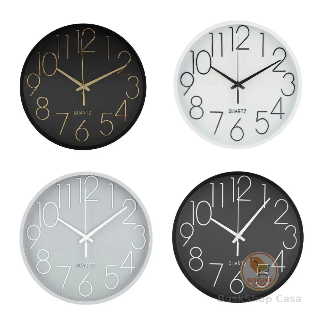 Relogio de Parede Minimalista 24cm